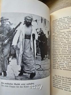 Rare 1940 WWII German Book British Army in Palestine withPhotos, Arabs, Jaffa