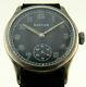 Rare Glycina Dh Wristwatch German Army Wehrmacht Of Period Wwii. Military