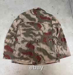 Rare German Army Sumpfmuster 3 BGS Military Jacket from the 1960s Size S/M GR. 2