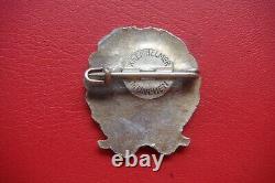 Rare German Army Wwii 50 Kr. U. Sold. Ver. Mintraching Badge Kremhelmer Munchen