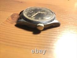 Rare Military Wristwatch German Army Silvana DH period WW2 Working conditiin