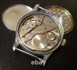 Rare Military Wristwatch German Army Silvana DH period WW2 Working conditiin