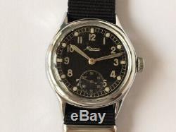 Rare Military watch Minerva DH for the German army WW2 Wehrmacht