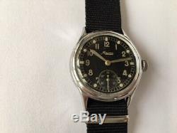 Rare Military watch Minerva DH for the German army WW2 Wehrmacht