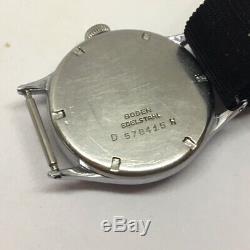 Rare Military watch Minerva DH for the German army WW2 Wehrmacht