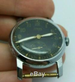 Rare Nisus German Army Military watch WWII Wehrmacht 1939-1945 SWISS MADE