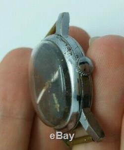 Rare Nisus German Army Military watch WWII Wehrmacht 1939-1945 SWISS MADE