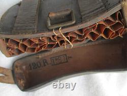 Rare Original Pair Pre WW1 Vintage IMPERIAL GERMAN ARMY MAUSER AMMO POUCHES