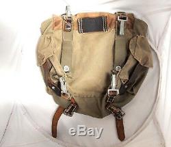 Rare WW2 WWII German Military Army Camouflage Backpack Bag Pouch