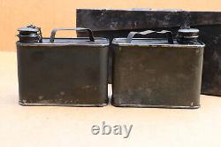 Rare WW2 WWII German Military Army Steel Box Case Genuine MG 34-42 Marked 1941