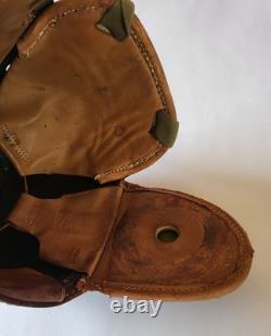 Rare WWII German Belgian tank driver helmet/US American cold weather face mask