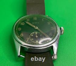 Rare WWII German Wehrmacht Army DH Deutsches Heer GRANA Military Watch