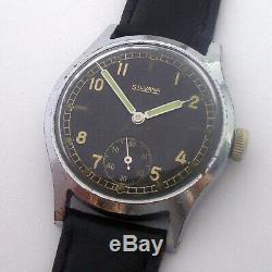 Rare Watch German Army SILVANA DH of period WW2