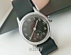 Rare Wristwatch German Army HELVETIA DH WEHRMACHT WW2