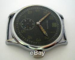 Rare Wristwatch German Army HELVETIA DH of period WW2
