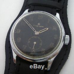 Rare Wristwatch German Army TITUS GENF GENEVE DH of period WW2