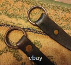 Rare Ww2 Original German Cavalry Army Saddle Bag / Pack Straps Wwii Horse Troops
