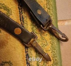 Rare Ww2 Original German Cavalry Army Saddle Bag / Pack Straps Wwii Horse Troops