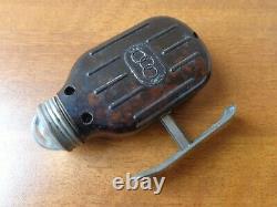 Rare Ww2 Wwii German Army Sieger Bakelite Dynamo Flashlight Torch Light Work