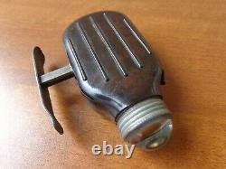 Rare Ww2 Wwii German Army Sieger Bakelite Dynamo Flashlight Torch Light Work