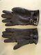 Rare Wwii Ww2 German Wehrmacht Officer Nappa Genuine Leather Gloves