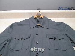 Repro WWII KM German blue Grey U-Boat drill Jacket size