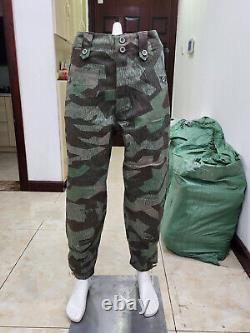 Repro Wwii German Army M43 Splinter Camo Field Tunic Trousers Suit Size S
