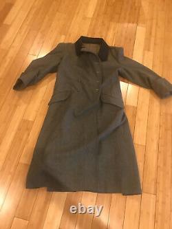 Reproduction WW2 German Army wool great coat High Quality Large Size