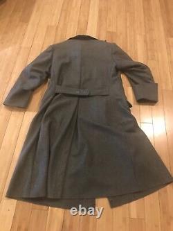 Reproduction WW2 German Army wool great coat High Quality Large Size