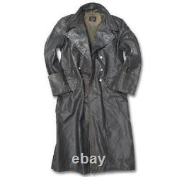 Retro German Officer Coat Leather Coat Officer Officer WWII Army Coat 58