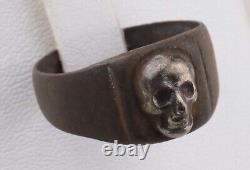 SKULL Ring RIFLE ww1 WWI ww2 WWII Shock TROOPs Assault GUN German ARMY Wehrmacht