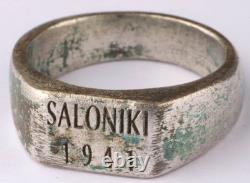 Saloniki 1941 WW2 Greece German ring WWII Greek Germany Army Wehrmacht Gothic