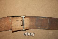 Scarce Original Pre WW2 (1919-1936) German Army Reichswehr Buckle withLeather Belt