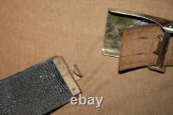 Scarce Original Pre WW2 (1919-1936) German Army Reichswehr Buckle withLeather Belt