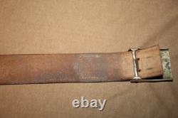 Scarce Original Pre WW2 (1919-1936) German Army Reichswehr Buckle withLeather Belt