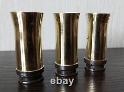 Set Shot Glass WW2 German Army Solothurn Wehrmacht WWII Battle Brass Trench Art