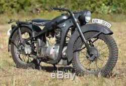 Set of MOTORCYCLE WW2 German Army Wehrmacht Metal License Plate Replica CUSTOM