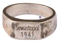 Sewastopol 1941 WW2 German ring WWII Germany Army Wehrmacht Gothic force Horror