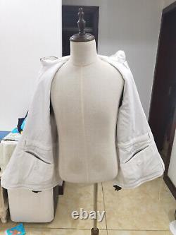 Size XXL Wwii German Army Splinter Camo Coat & White Winter Reversible Parka