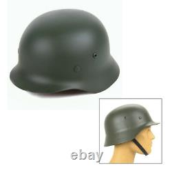 Soldier Green WW2 WWII German Elite Wh Army M35 M1935 Steel Helmet Stahlhelm