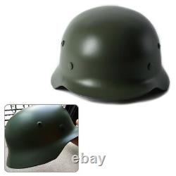 Soldier Green WW2 WWII German Elite Wh Army M35 M1935 Steel Helmet Stahlhelm