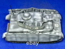 Solido Gaso Line Tank German Army Winter WWII Camouflage Panzer IV Char 1/50