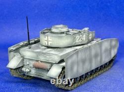 Solido Gaso Line Tank German Army Winter WWII Camouflage Panzer IV Char 1/50