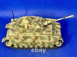 Solido Verem Metal WWII Tank German Army Camouflage Panzer IV Char 1/50
