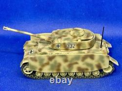 Solido Verem Metal WWII Tank German Army Camouflage Panzer IV Char 1/50