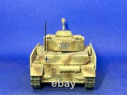 Solido Verem Metal WWII Tank German Army Camouflage Panzer IV Char 1/50
