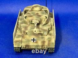 Solido Verem Metal WWII Tank German Army Camouflage Panzer IV Char 1/50
