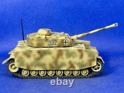 Solido Verem Metal WWII Tank German Army Camouflage Panzer IV Char 1/50