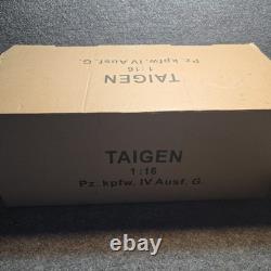 TAIGEN DRAGON WWII German Army Pz. Kpfw. IV 116 Remote Control Tank Metal READ