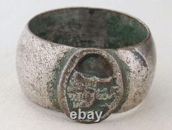 TANKMANs Ring TANK Wehrmacht PANZER Soldiers AMULET Jewelry GERMAN WWII ww2 ARMY